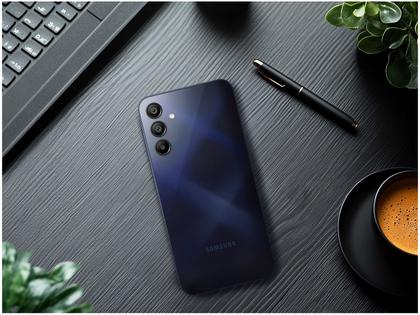Imagem de Smartphone Samsung Galaxy A15 6,5" 128GB Azul Escuro 4G 4GB RAM Câm. Tripla 50MP + Selfie 13MP 5000mAh Dual Chip