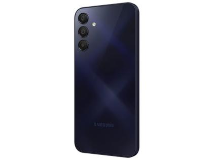 Imagem de Smartphone Samsung Galaxy A15 6,5" 128GB Azul Escuro 4G 4GB RAM Câm. Tripla 50MP + Selfie 13MP 5000mAh Dual Chip
