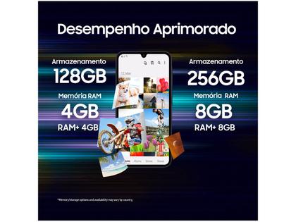 Imagem de Smartphone Samsung Galaxy A15 6,5" 256GB Verde Claro 4G 8GB RAM Câm. Tripla 50MP + Selfie 13MP 5000mAh Dual Chip