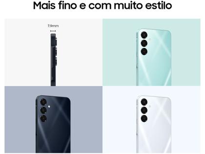 Imagem de Smartphone Samsung Galaxy A16 128GB Verde Claro 5G 4GB RAM 6,7" FHD+ Câm Tripla até 50MP + Selfie 13MP Bateria 5000mAh