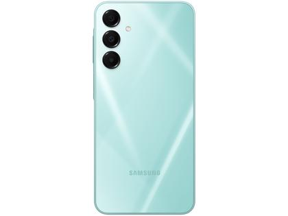 Imagem de Smartphone Samsung Galaxy A16 128GB Verde Claro 5G 4GB RAM 6,7" FHD+ Câm Tripla até 50MP + Selfie 13MP Bateria 5000mAh