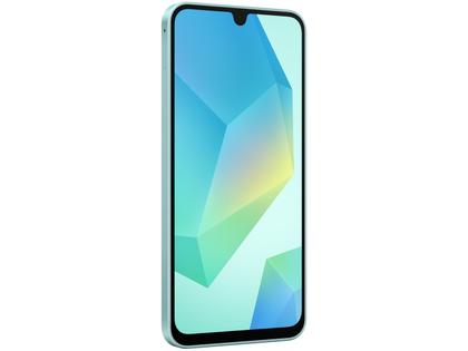 Imagem de Smartphone Samsung Galaxy A16 128GB Verde Claro 5G 4GB RAM 6,7" FHD+ Câm Tripla até 50MP + Selfie 13MP Bateria 5000mAh