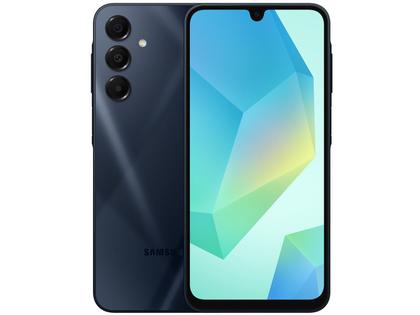 Imagem de Smartphone Samsung Galaxy A16 256GB Azul Escuro 5G 8GB RAM 6,7" FHD+ Câm Tripla + Selfie 13MP