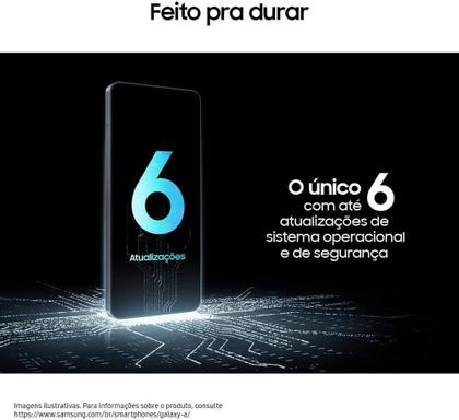 Imagem de Smartphone Samsung Galaxy A17 128GB 4GB RAM Preto 6,7 Câm. Tripla Selfie 13MP, Preto
