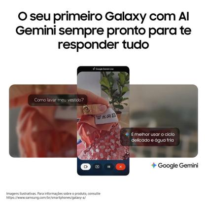 Imagem de Smartphone Samsung Galaxy A17 com IA 128GB 4GB RAM Câmera de 50MP Tela de 6.7 NFC IP54