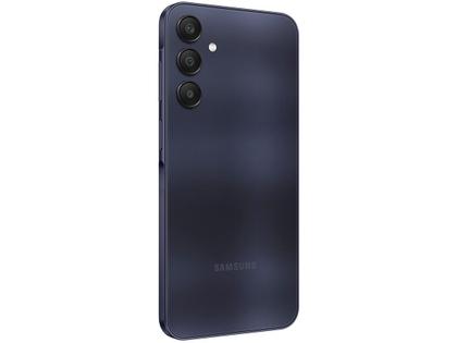 Smartphone Samsung Galaxy A25 6,5" 256GB Azul Escuro 5G 8GB RAM Câm Tripla 50MP + Selfie 13MP Bateria 5000mAh Dual Chip Imagem de Smartphone Samsung Galaxy A25 6,5" 256GB Azul Escuro 5G 8GB RAM Câm Tripla 50MP + Selfie 13MP Bateria 5000mAh Dual Chip
