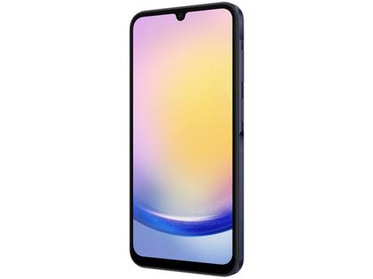 Smartphone Samsung Galaxy A25 6,5" 256GB Azul Escuro 5G 8GB RAM Câm Tripla 50MP + Selfie 13MP Bateria 5000mAh Dual Chip Imagem de Smartphone Samsung Galaxy A25 6,5" 256GB Azul Escuro 5G 8GB RAM Câm Tripla 50MP + Selfie 13MP Bateria 5000mAh Dual Chip