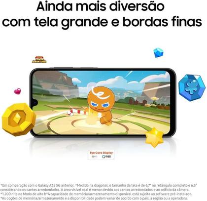 Imagem de Smartphone Samsung Galaxy A26 5G 256GB 8GB 6,7" Preto