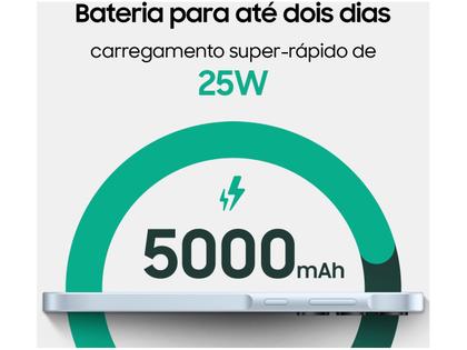 Imagem de Smartphone Samsung Galaxy A35 128GB Azul Claro 5G 6GB RAM 6,6" Câm. Tripla + Selfie 13MP Dual Chip