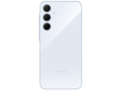 Imagem de Smartphone Samsung Galaxy A35 128GB Azul Claro 5G 6GB RAM 6,6" Câm. Tripla + Selfie 13MP Dual Chip