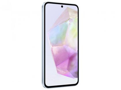 Imagem de Smartphone Samsung Galaxy A35 128GB Azul Claro 5G 6GB RAM 6,6" Câm. Tripla + Selfie 13MP Dual Chip