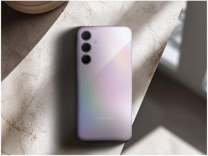 Imagem de Smartphone Samsung Galaxy A35 128GB Rosa 5G 6GB RAM 6,6" Câm. Tripla + Selfie 13MP Dual Chip
