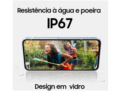 Imagem de Smartphone Samsung Galaxy A35 128GB Rosa 5G 6GB RAM 6,6" Câm. Tripla + Selfie 13MP Dual Chip