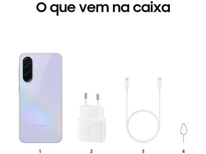 Imagem de Smartphone Samsung Galaxy A36 128GB 5G 6GB RAM Violeta 6,7" Câm. Tripla + Selfie 12MP