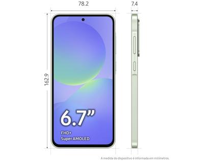 Smartphone Samsung Galaxy A36 256GB 5G 8GB RAM Verde 6,7