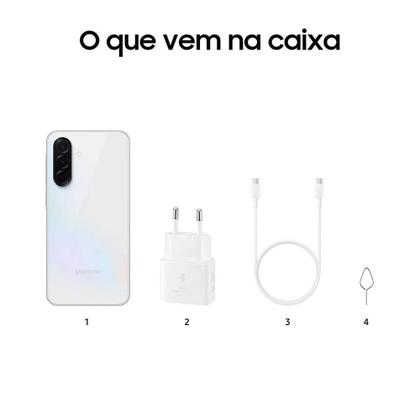 Imagem de Smartphone Samsung Galaxy A36 5G 128GB 6GB 6,7" Branco