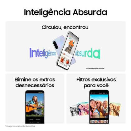 Imagem de Smartphone Samsung Galaxy A36 5G 256GB 8GB RAM Câmera Tripla Traseira de até 50MP Selfie 12MP Tela 6.7"-Preto