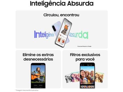 Imagem de Smartphone Samsung Galaxy A36 Com Snapdragon 128GB 5G 6GB RAM Câmera Tripla NFC Recursos AI