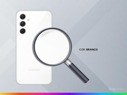 Smartphone Samsung Galaxy A54 128GB Branco 5G Octa-Core 8GB RAM 6