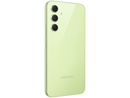 Smartphone Samsung Galaxy A54 256GB Verde Lima 5G Octa-Core 8GB RAM 6,4" Câm. Tripla + Selfie 32MP Dual Chip Imagem de Smartphone Samsung Galaxy A54 256GB Verde Lima 5G Octa-Core 8GB RAM 6,4" Câm. Tripla + Selfie 32MP Dual Chip