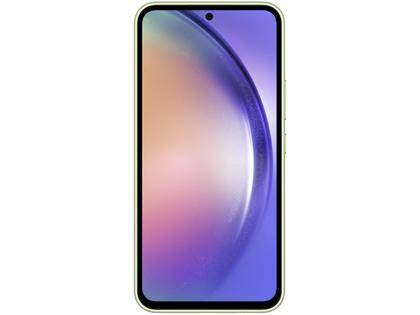 Smartphone Samsung Galaxy A54 256GB Verde Lima 5G Octa-Core 8GB RAM 6,4" Câm. Tripla + Selfie 32MP Dual Chip Imagem de Smartphone Samsung Galaxy A54 256GB Verde Lima 5G Octa-Core 8GB RAM 6,4" Câm. Tripla + Selfie 32MP Dual Chip