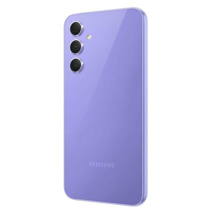 Imagem de Smartphone Samsung Galaxy A54 5G Violeta, 128GB, 8GB RAM e Câmera Tripla de 50MP +12MP + 5MP
