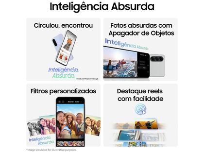 Imagem de Smartphone Samsung Galaxy A56 256GB 5G 8GB RAM Verde 6,7" Câm. Tripla + Selfie 12MP