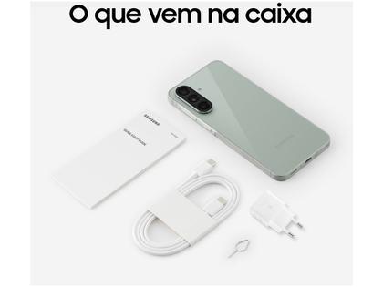 Imagem de Smartphone Samsung Galaxy A56 256GB 5G 8GB RAM Verde 6,7" Câm. Tripla + Selfie 12MP