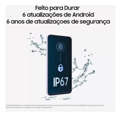 Imagem de Smartphone samsung galaxy a56 5g 256gb 8gb ram cinza