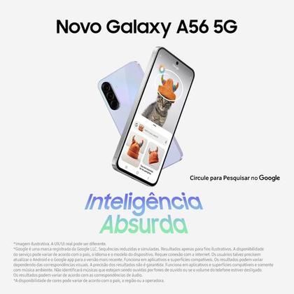 Imagem de Smartphone samsung galaxy a56 5g 256gb 8gb ram cinza
