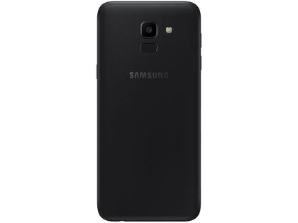 Smartphone Samsung Galaxy J6 32GB Preto 4G - 2GB RAM Tela 5,6” Câm