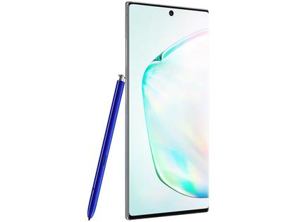 スマートフォン本体 Samsung Galaxy Note10+ 12gb ram/ 256 gb Smartphone Samsung Galaxy Note 10+ 256GB Prata 4G - 12GB RAM 6,8