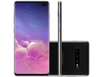 Smartphone Samsung Galaxy S10+ 128GB Preto 4G - 8GB RAM Tela 6,4