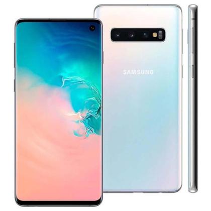 Imagem de Smartphone Samsung Galaxy S10 G973F 4G 128GB DUAL CHIP 8GB RAM ANDROID 12 Tela 6,1 Câm.Tripla ANATEL