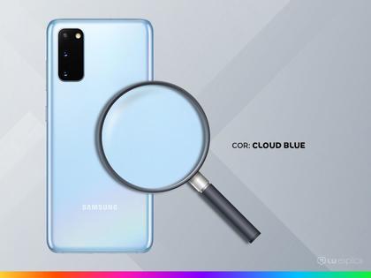 Imagem de Smartphone Samsung Galaxy S20 128GB Cloud Blue 4G Octa-Core 8GB RAM 6,2” Câm. Tripla + Selfie 10MP