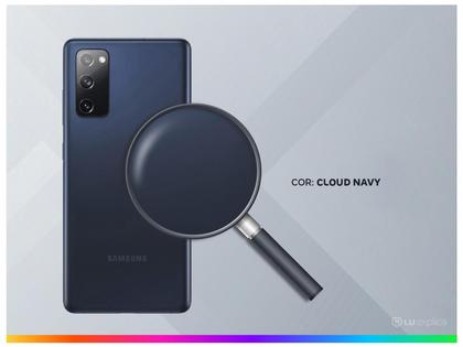 Smartphone Samsung Galaxy S20 FE 128GB Cloud Navy 4G 6GB RAM Tela 6,5” Câm. Tripla + Selfie 32MP Imagem de Smartphone Samsung Galaxy S20 FE 128GB Cloud Navy 4G 6GB RAM Tela 6,5” Câm. Tripla + Selfie 32MP