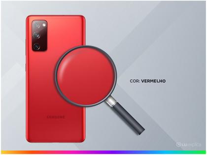 Smartphone Samsung Galaxy S20 FE 128GB Vermelho 5G 6GB RAM 6,5