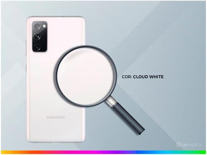 Imagem de Smartphone Samsung Galaxy S20 FE 256GB Cloud White - 4G 8GB RAM Tela 6,5” Câm. Tripla + Selfie 32MP