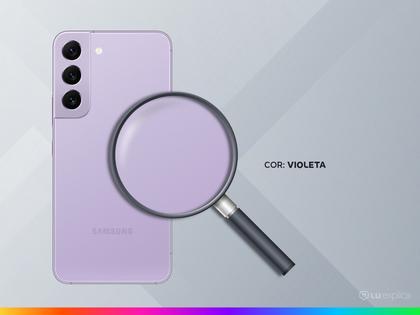 Smartphone Samsung Galaxy S22 128GB Violeta 5G - Octa-Core 8GB RAM