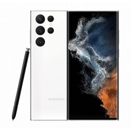 Imagem de Smartphone Samsung Galaxy S22 Ultra 512GB 5G 6.8'' Dual 12GB RAM Câmera 108MP + Selfie 40MP - Branco