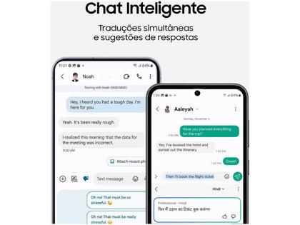 Imagem de Smartphone Samsung Galaxy S23 128GB Violeta 5G 8GB RAM 6,1” Câm Tripla + Selfie 12MP