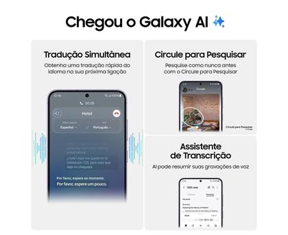 Imagem de Smartphone Samsung Galaxy S24 6,2” Galaxy AI 256GB