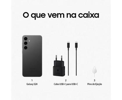 Imagem de Smartphone Samsung Galaxy S24 6,2” Galaxy AI 256GB
