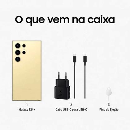 Smartphone Samsung Galaxy S24 Ultra 512GB 5G 6,8 12GB RAM Câmera