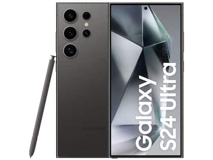 Smartphone Samsung Galaxy S24 Ultra 6,8" Galaxy AI 256GB Titânio Preto 5G 12GB RAM Câm. Quádrupla 200MP +...