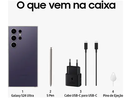 Samsung Galaxy S24 Ultra パープル 本体 256gb Galaxy S24 Ultra com Galaxy AI | Liberte Seu Potencial | Samsung