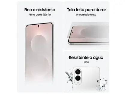 Smartphone Samsung Galaxy S25 Edge 512GB Titânio Jetblack 5G 12GB