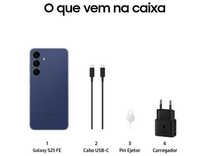 Imagem de Smartphone Samsung Galaxy S25 FE 256GB 5G 8GB RAM