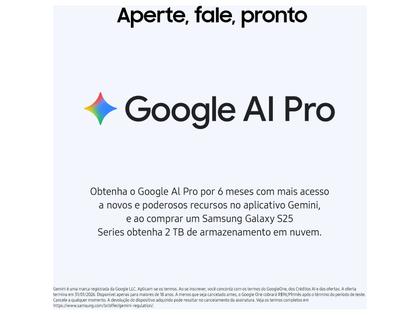 Imagem de Smartphone Samsung Galaxy S25 FE 256GB 5G 8GB RAM 