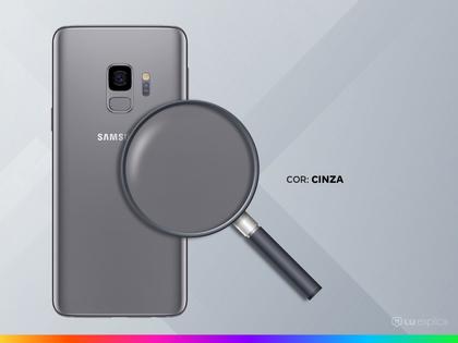 Smartphone Samsung Galaxy S9 128GB Cinza 4G - 4GB RAM Tela 5.8